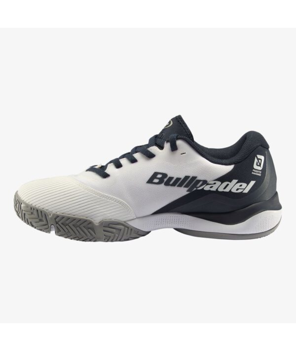 SHOES BULLPADEL HACK HYBRID FLY 23V WHITE – Bild 2